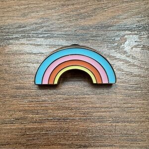 Retro‎ Rainbow Croc Charm